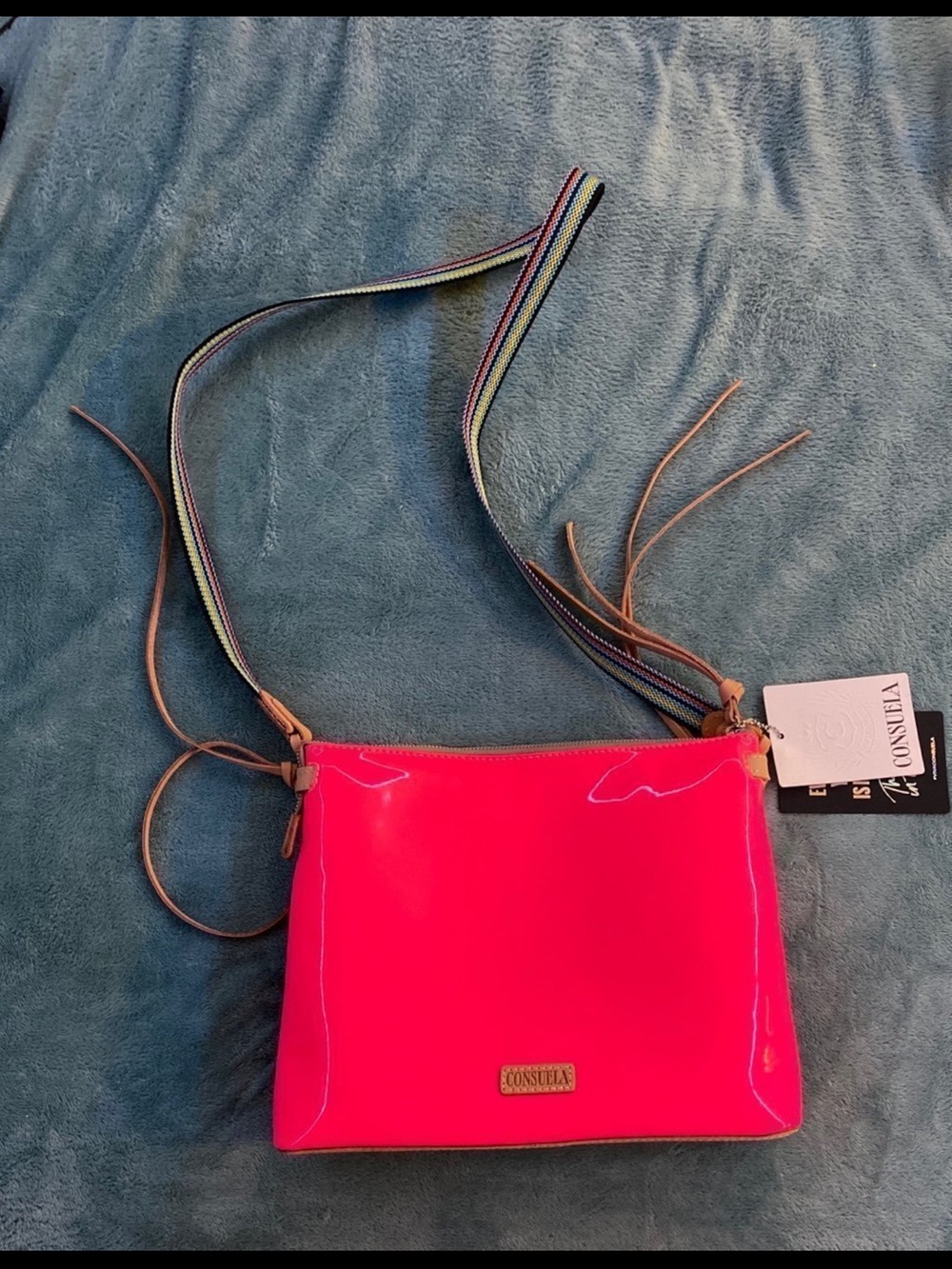 Crossbody CharlieDowntownConsuela Pink With Tags - Picture 2 of 9